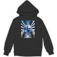 Frutiger Aero Aesthetic Tech Checkered Room Orb Sky Unisex Hoodie