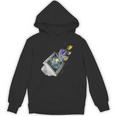 Frutiger Aero Aesthetic Tech Computer Aquarium Fishes Unisex Hoodie