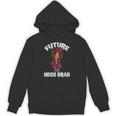 Future HBCU Grad Girl Wearing Graduation Gown Unisex Hoodie