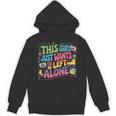 This Girl Just Wants To Be Left Alone Retro Nostalgia Unisex Hoodie