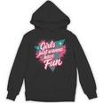 Girls Just Wanna Have Fun Retro 80s Nostalgia Night Out Unisex Hoodie