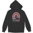 Goodbye 5TH Grade Graduation 2024 Hello 6TH Grade Rainbow Unisex Hoodie