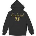GradShirt For Women Graduated AF Graduation GIft Unisex Hoodie