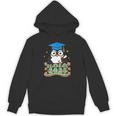 Graduate Penguin Class Of 2025 Kids Graduation Unisex Hoodie
