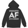 Graduated AF 2018 Senior Graduation Shirt Unisex Hoodie