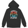 I Graduated Can I Unpause My Game Now Retro Graduation Unisex Hoodie