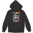 Graduation 1st Grade Unicorn Nailed It Girls Grad Magical Unisex Hoodie