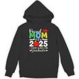 Graduation Proud Mom Of 2025 Kindergarten Graduate Unisex Hoodie