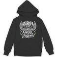 My Grandpa Is My Guardian Angel In Heaven Memory Memorial Unisex Hoodie
