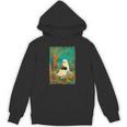 Groovy Ghost Reading Book Cat Halloween Ghost Teacher Unisex Hoodie Groovy Ghost Reading Book Cat Halloween Ghost Teacher Unisex Hoodie