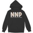 Groovy NNP Neonatal Nurse Practitioner Floral Graduation Unisex Hoodie