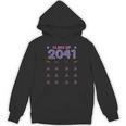Grow With Me Graduation First Day Of School Class Of 2041 Unisex Hoodie