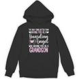 Guardian Angel Memorial In Memory Of Grandson For Grandma Unisex Hoodie Guardian Angel Memorial In Memory Of Grandson For Grandma Unisex Hoodie