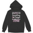 Guardian Angel Memorial In Memory Of Stepdad Stepfather Dad Unisex Hoodie
