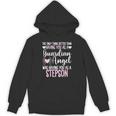 Guardian Angel Memorial In Memory Of Stepson For Stepmother Unisex Hoodie Guardian Angel Memorial In Memory Of Stepson For Stepmother Unisex Hoodie