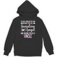 Guardian Angel Memorial In Memory Of Uncle Niece Nephew Unisex Hoodie Guardian Angel Memorial In Memory Of Uncle Niece Nephew Unisex Hoodie