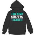 This Is My Happy Face Introvert Unisex Hoodie This Is My Happy Face Introvert Unisex Hoodie