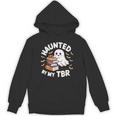 Haunted By My TBR Cute Ghost Book Reading Teacher Halloween Unisex Hoodie