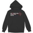My Heart Beats For Memory Box Making Family Past Time Unisex Hoodie
