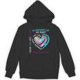 Heart Graphic In Memory Of Aunt Suicide Awareness Prevention Unisex Hoodie