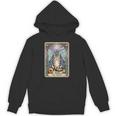 The Hermit Cat Tarot Card Introvert By Georgi Unisex Hoodie
