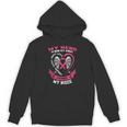 My Hero Is Now My Angel In Memory Of My Niece Breast Cancer Unisex Hoodie