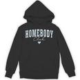 Homebody Club Checkerboard Introvert Self Growth Work Home Unisex Hoodie