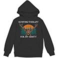 Hunting For My Sanity Introvert Hunter Antisocial Unisex Hoodie