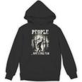 Introvert Bigfoot People Not A Big Fan Dad Joke Unisex Hoodie