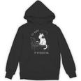 Introvert Cat With Coffee On Computer Antisocial Emo Goth Unisex Hoodie Introvert Cat With Coffee On Computer Antisocial Emo Goth Unisex Hoodie