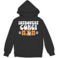 Introvert Corgi Mom Dog Pet Morca Works Dog For Men Women Unisex Hoodie