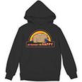 Introvert Me Happy Retro Sunset Capybara Tee Unisex Hoodie Introvert Me Happy Retro Sunset Capybara Tee Unisex Hoodie