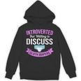 Introvert Hippie Mom Cloth Diapers Crunchy Mama Unisex Hoodie