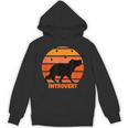 Introvert Retro Sunset Capybara Tee Unisex Hoodie