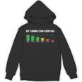 Introvert Tired Battery Unisex Hoodie Introvert Tired Battery Unisex Hoodie