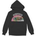 Introverted But Willing To Discuss Cats Rainbow Unisex Hoodie