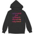 Introverted Willing To Discuss Cesky Terrier Introvert Unisex Hoodie