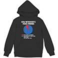 How Introverts Make Friends Sayings For Introverts Unisex Hoodie