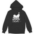It's Way Too Peopley Outside Cute Cat Introvert Unisex Hoodie