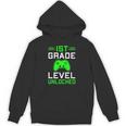 Kids 1st Grade Level Unlocked Back To School Gamer Graduation Unisex Hoodie