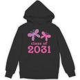 Kids Class Of 2031 Kindergarten Girls Graduation T-Shirt Unisex Hoodie