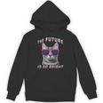 Kids Cool Future Is Bright Kids Graduation Or Birthday Unisex Hoodie