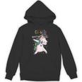Kids Dabbing Unicorn Graduation 5th Grade Class Of 2019 Unisex Hoodie