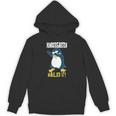 Kids Kindergarten Dabbing Penguin Nailed It Graduation Class 2021 Unisex Hoodie