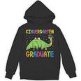 Kids Kindergarten Graduate Dinosaur Kindergarten Graduation Unisex Hoodie