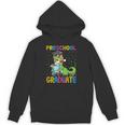 Kids Preschool Graduate T-Rex Dinosaur Preschool Graduation Unisex Hoodie