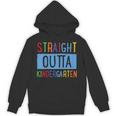 Kids STRAIGHT OUTTA KINDERGARTEN T-SHIRT FUNNY GRADUATION GIFT Unisex Hoodie