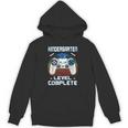Kindergarten Graduation Level Complete Gamer 2024 Gaming Boy Unisex Hoodie