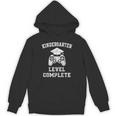 Kindergarten Level Complete Retro Graduation Video Gamer Unisex Hoodie