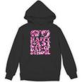 Last Day Of School Teacher Students School Graduation Groovy Unisex Hoodie